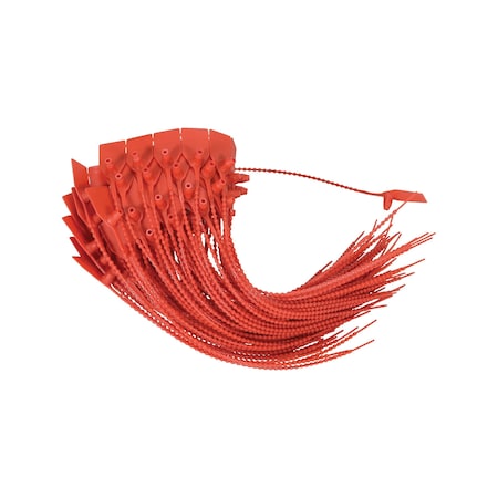 Vestil Red Polypropylene Security Seal, 14.25" SECS-B9-RD